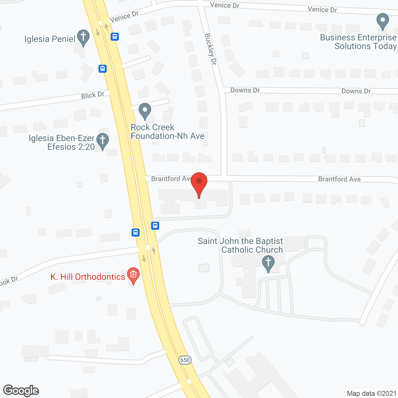 Genesis Springbrook in google map