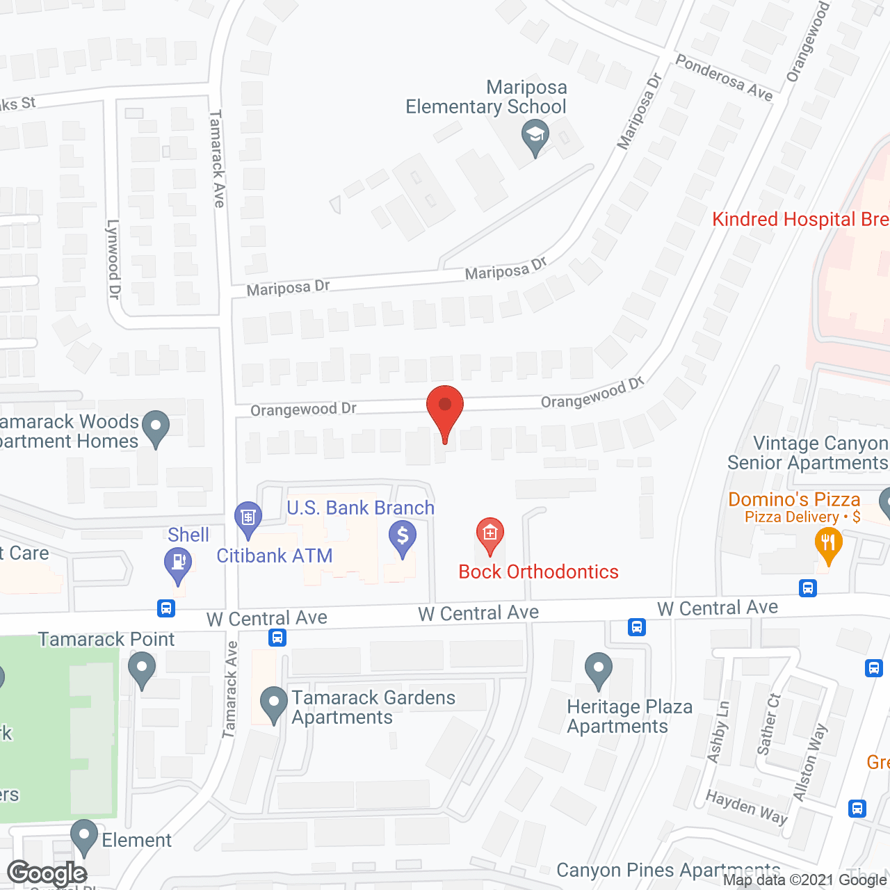 Comfort Keepers Home Care in google map
