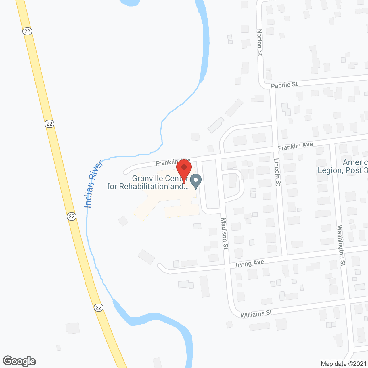 Granville Center in google map