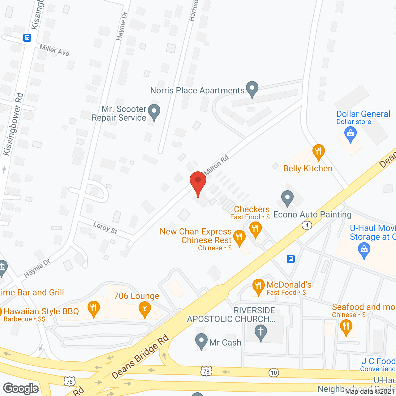 TrueCare II in google map