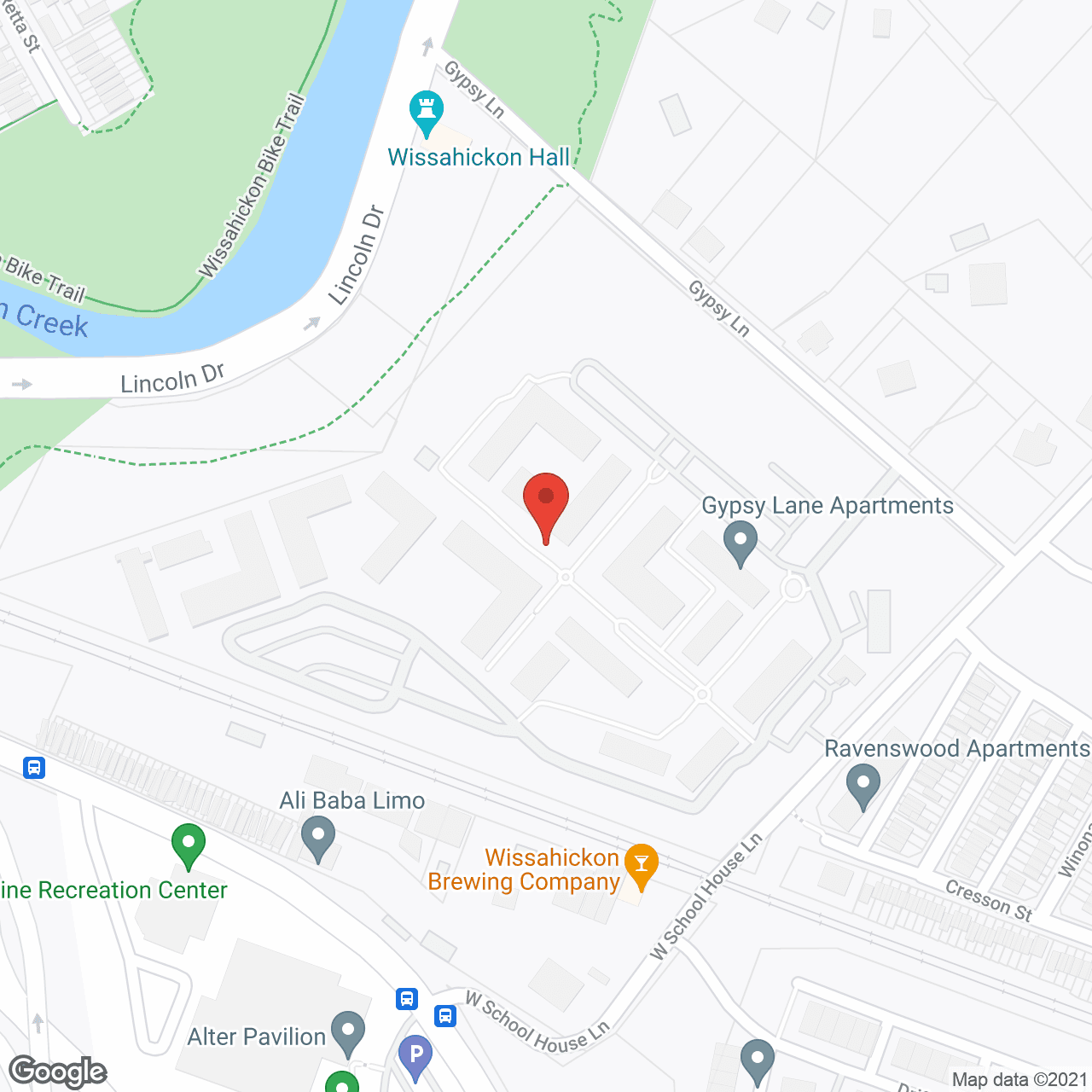 Embolden Community Allies in google map