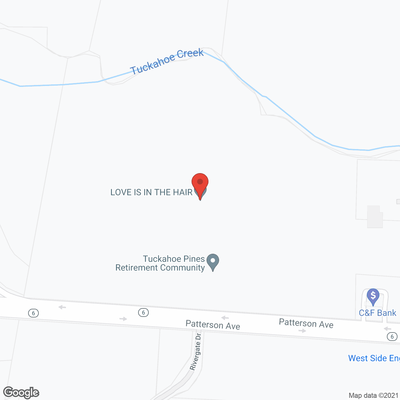 Tuckahoe Pines Retirement Community in google map