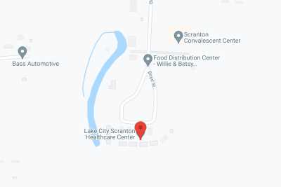 Lake City Scranton in google map