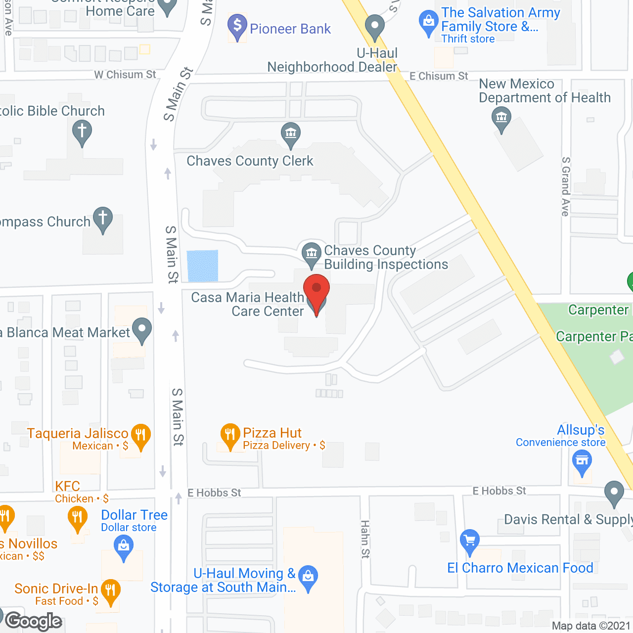 Casa Maria Health Care Center in google map