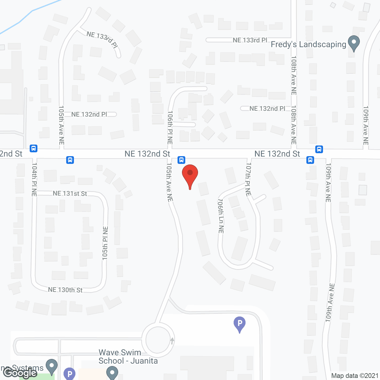 Alpine Residences of Kirkland in google map