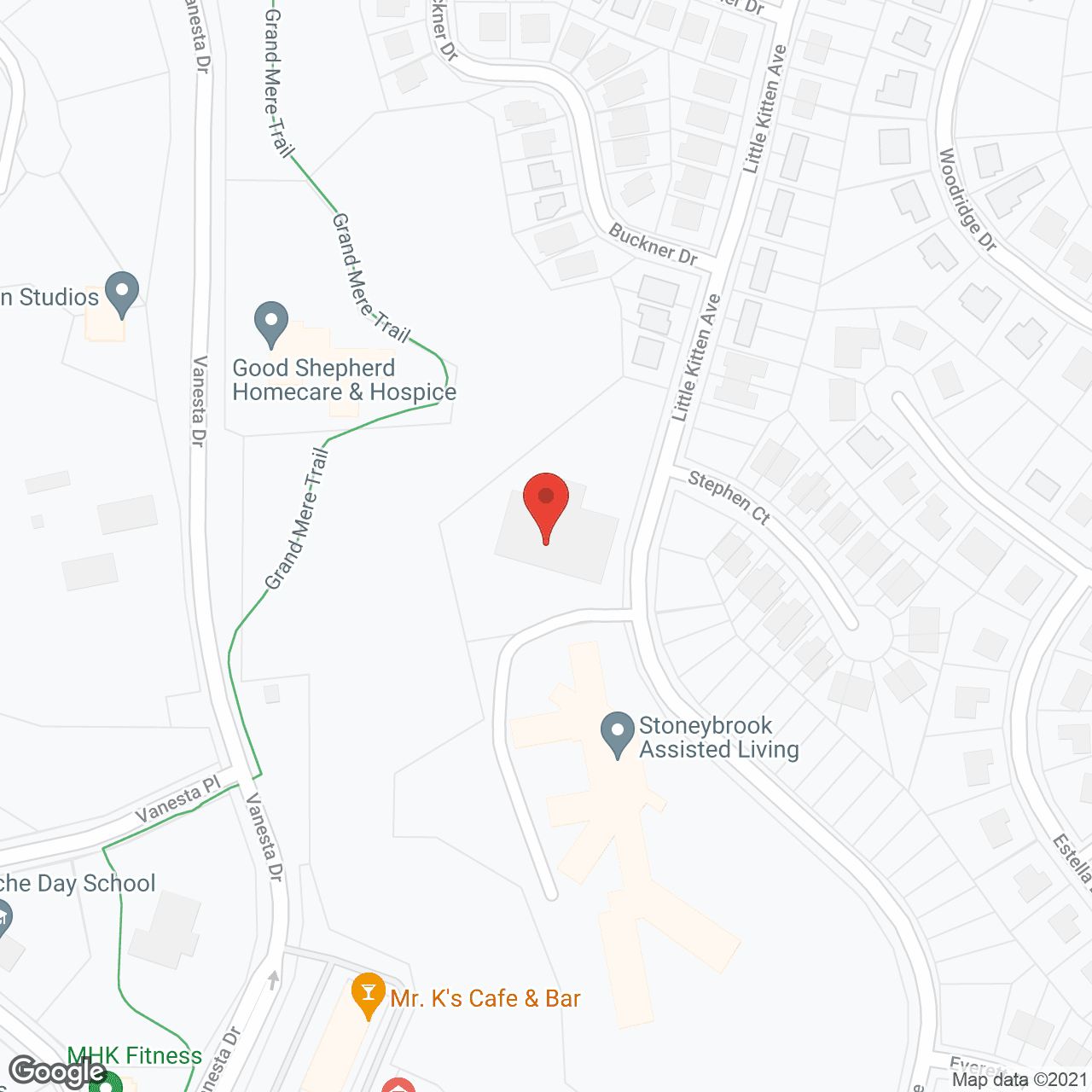 Stoneybrook Assisted Living in google map