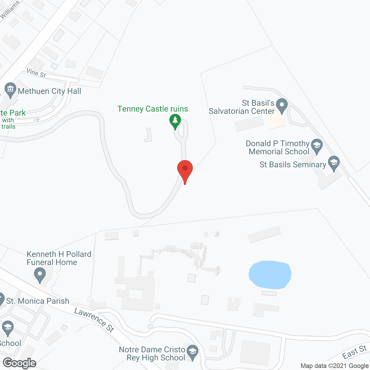 The Woods at Merrimack Retirement Community in google map