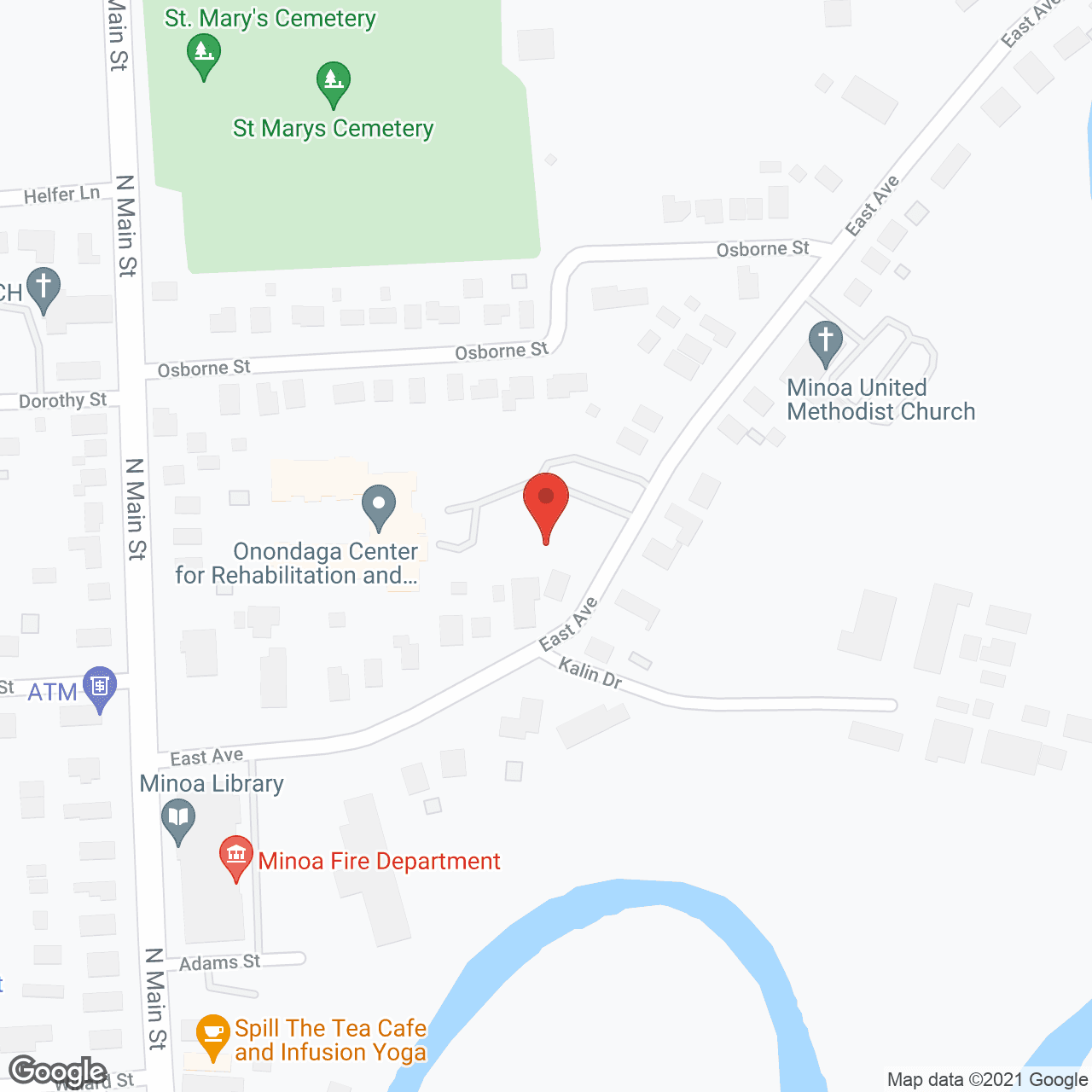 Onondaga Center for Rehabilitation and Nursing in google map