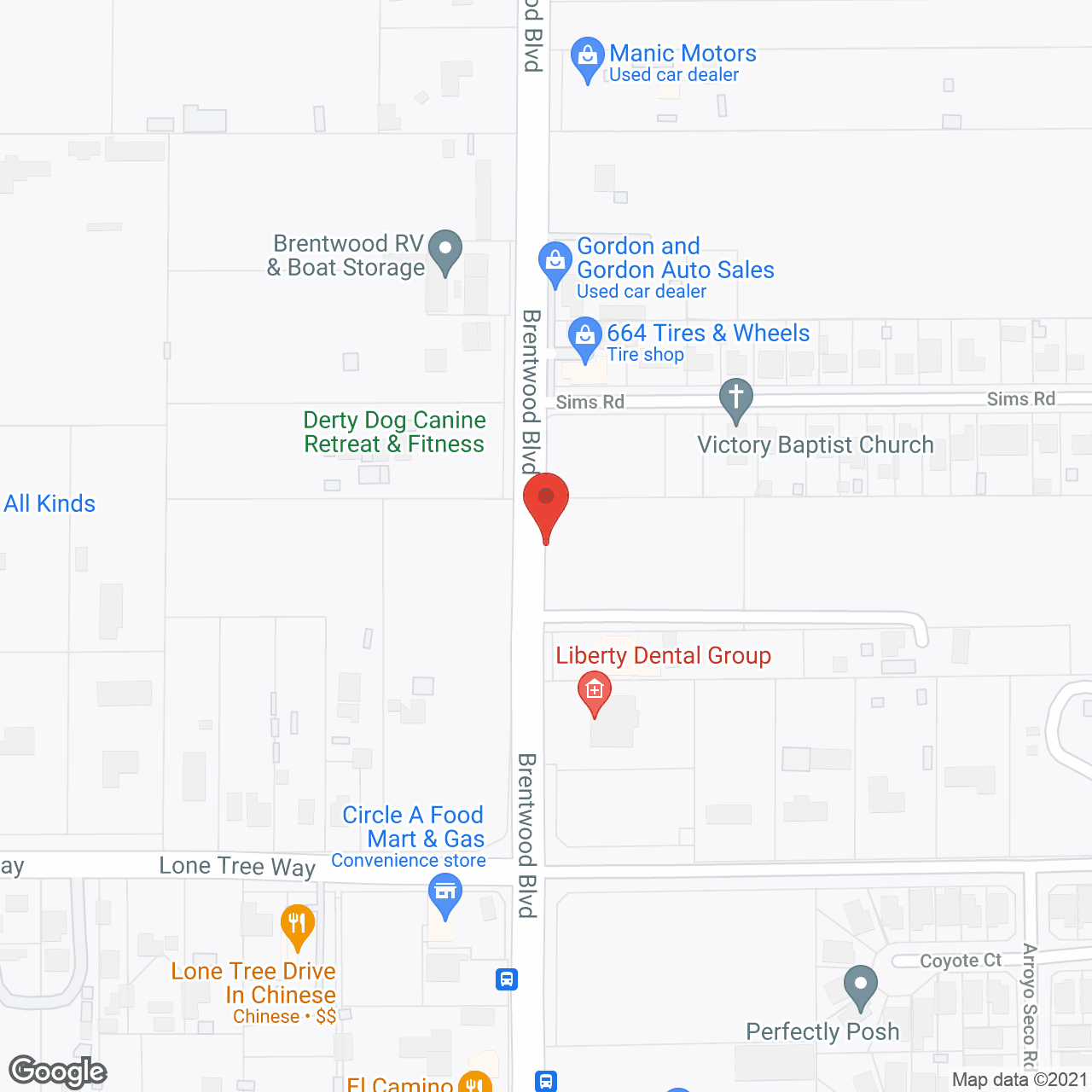Joy Senior Center in google map