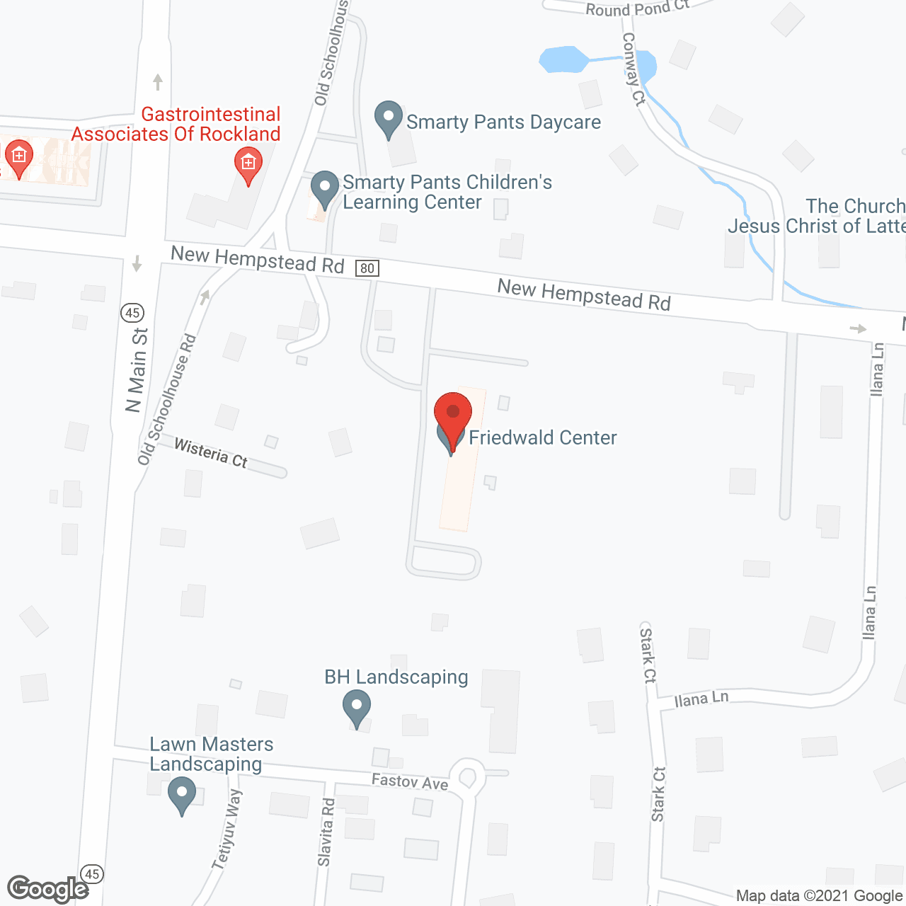 Friedwald Center for Rehabilitation and Nursing in google map