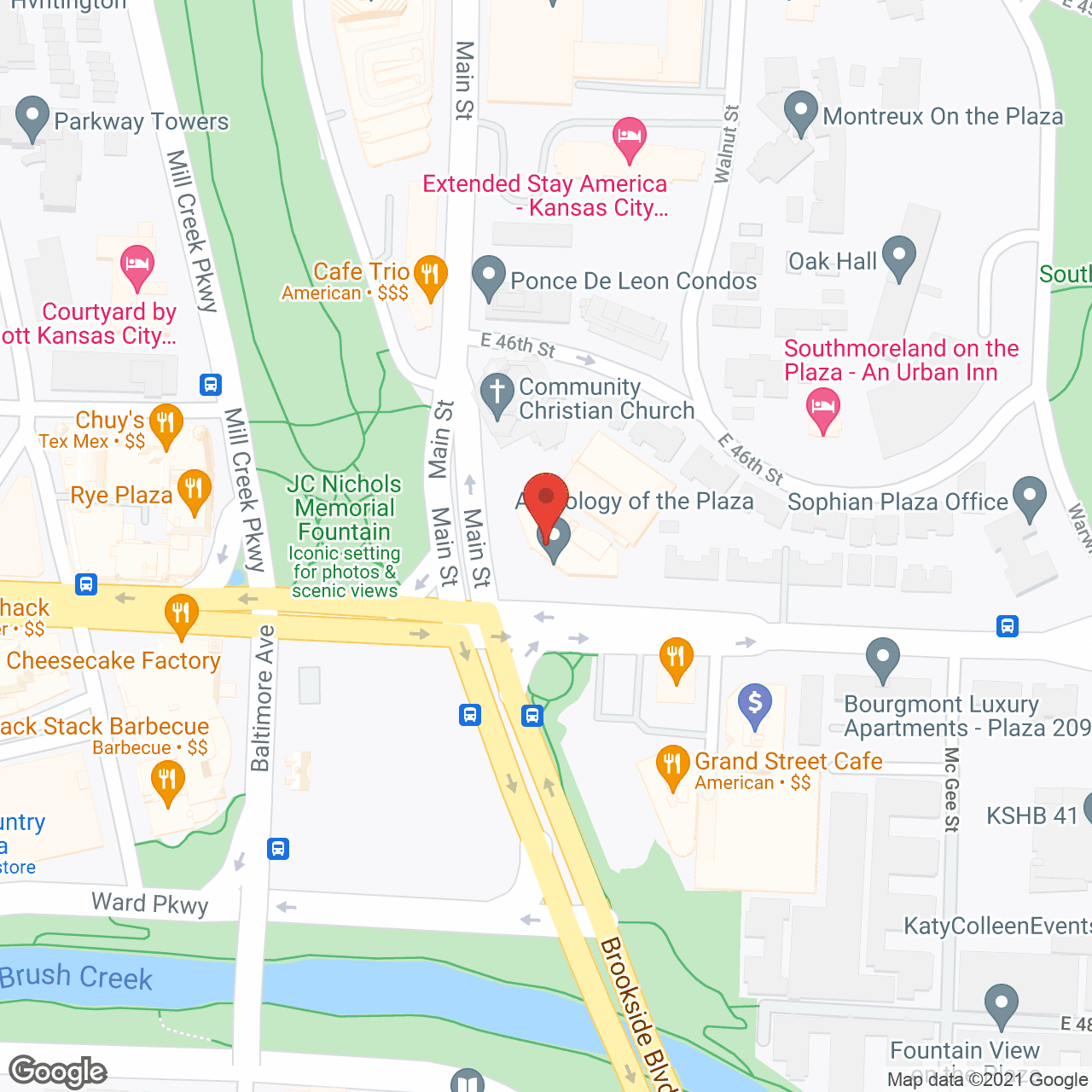 The Ashton on the Plaza in google map