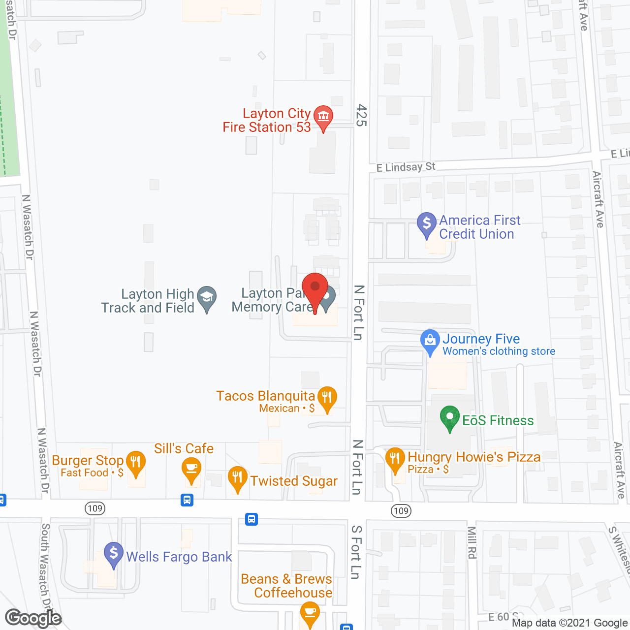 Layton Park Memory Care in google map