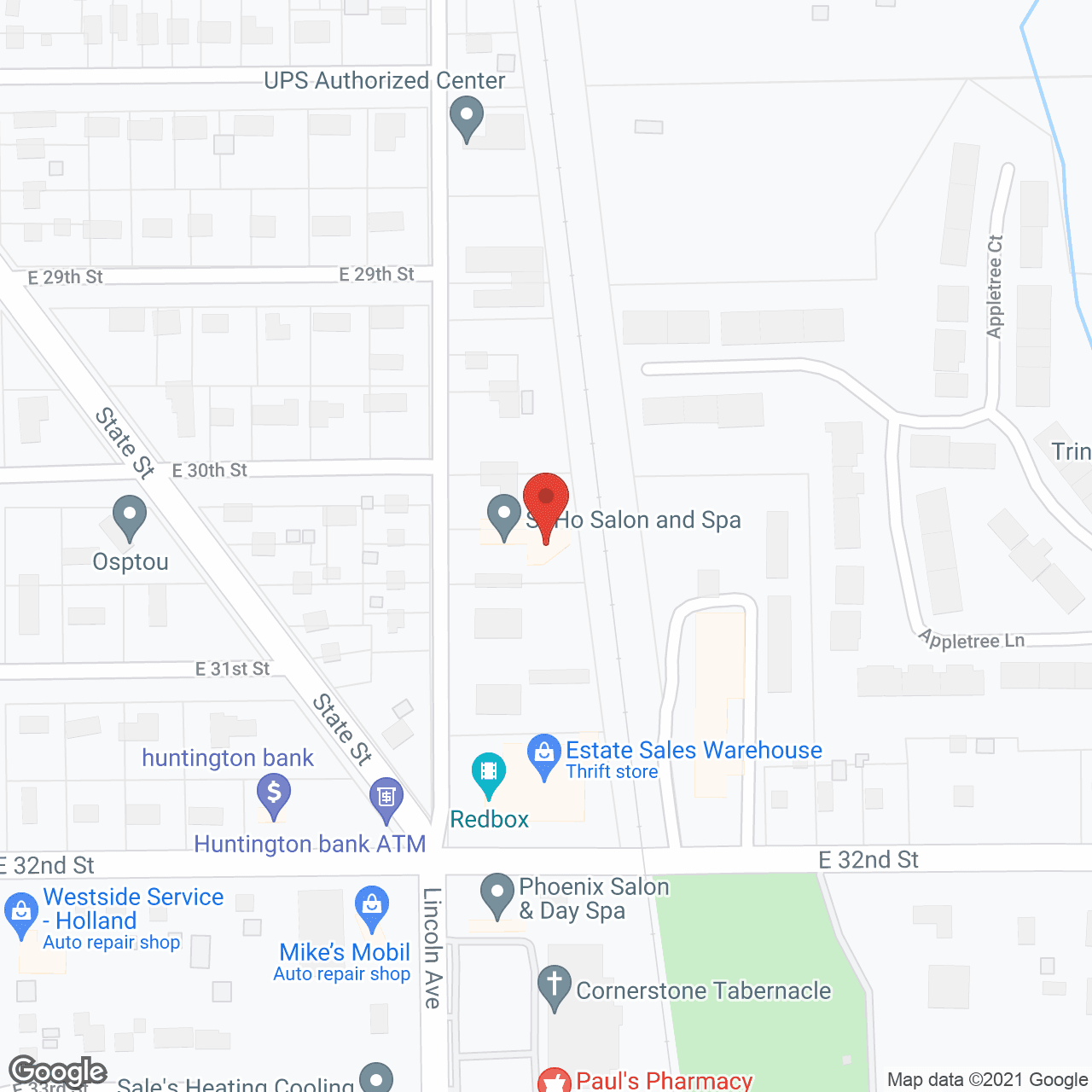 Diverse Home Health Care in google map