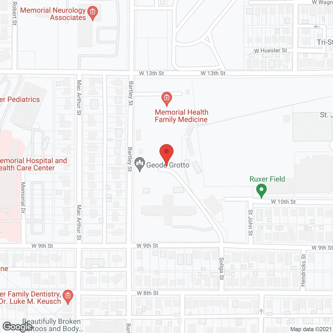 Cathedral Health Care in google map