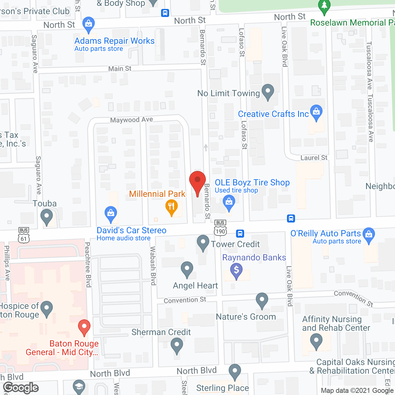 Home Health Solutions in google map