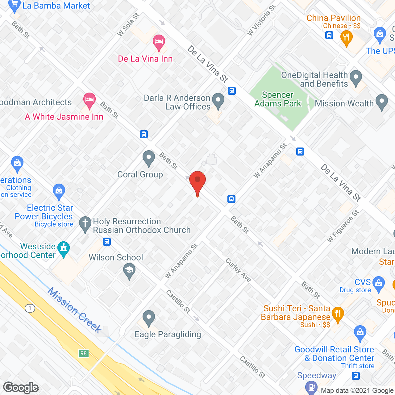 1Heart Caregiver Services - Santa Barbara in google map