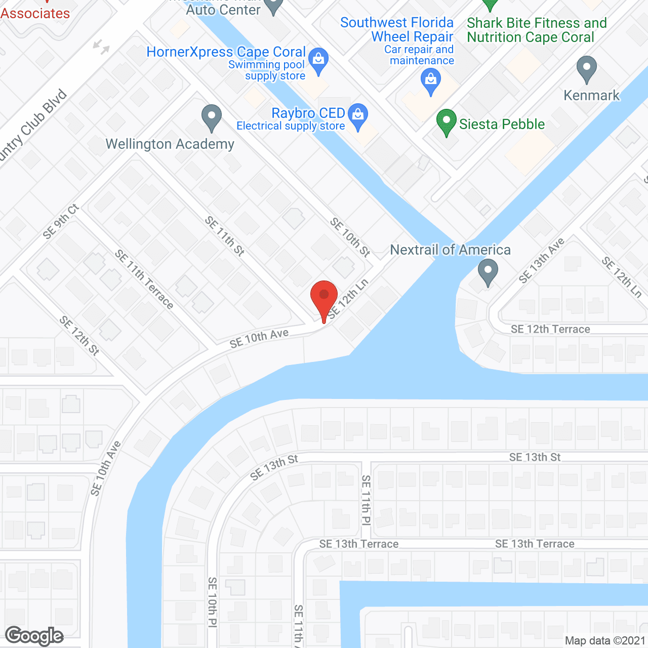 Highpoint at Cape Coral in google map