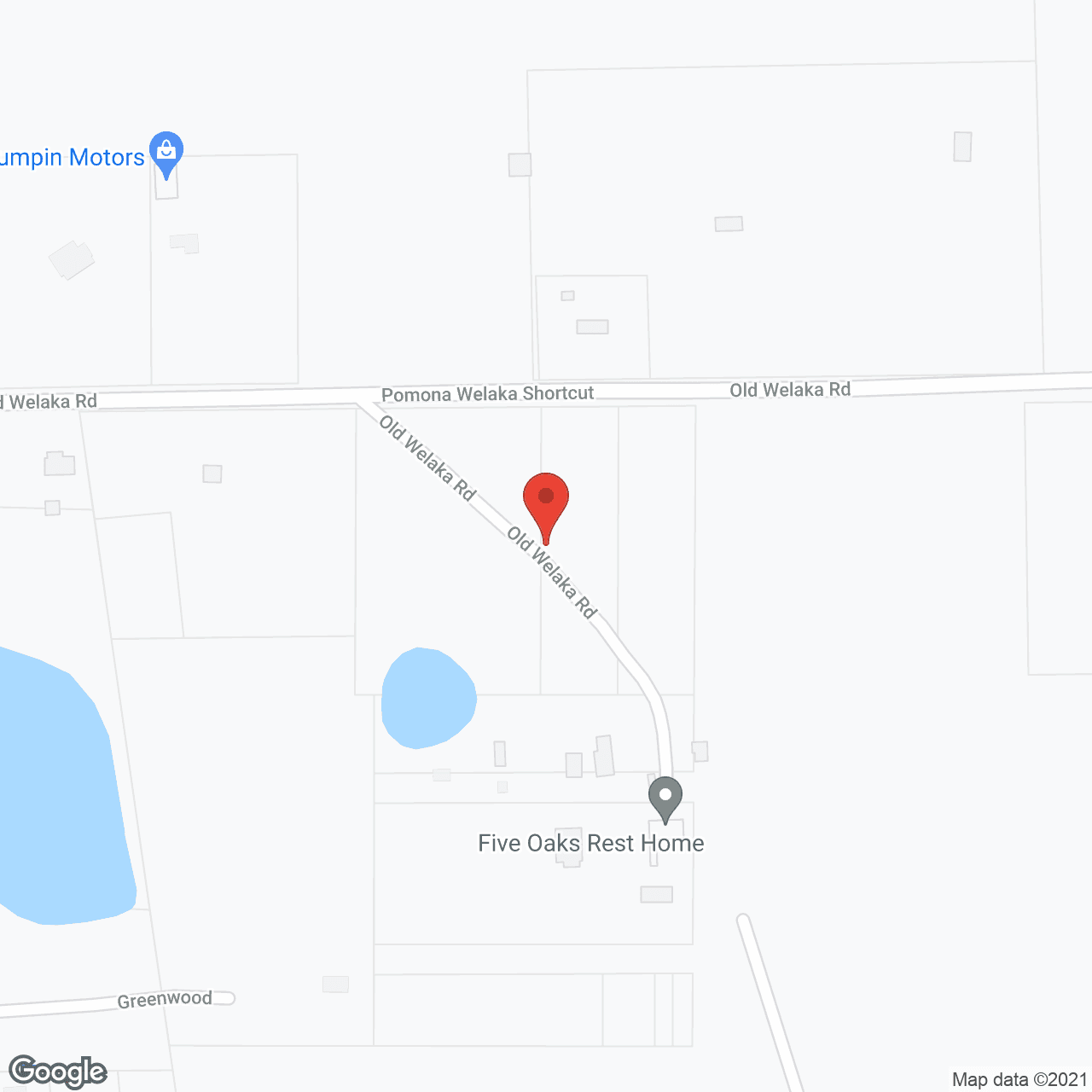 Five Oaks Rest Home in google map