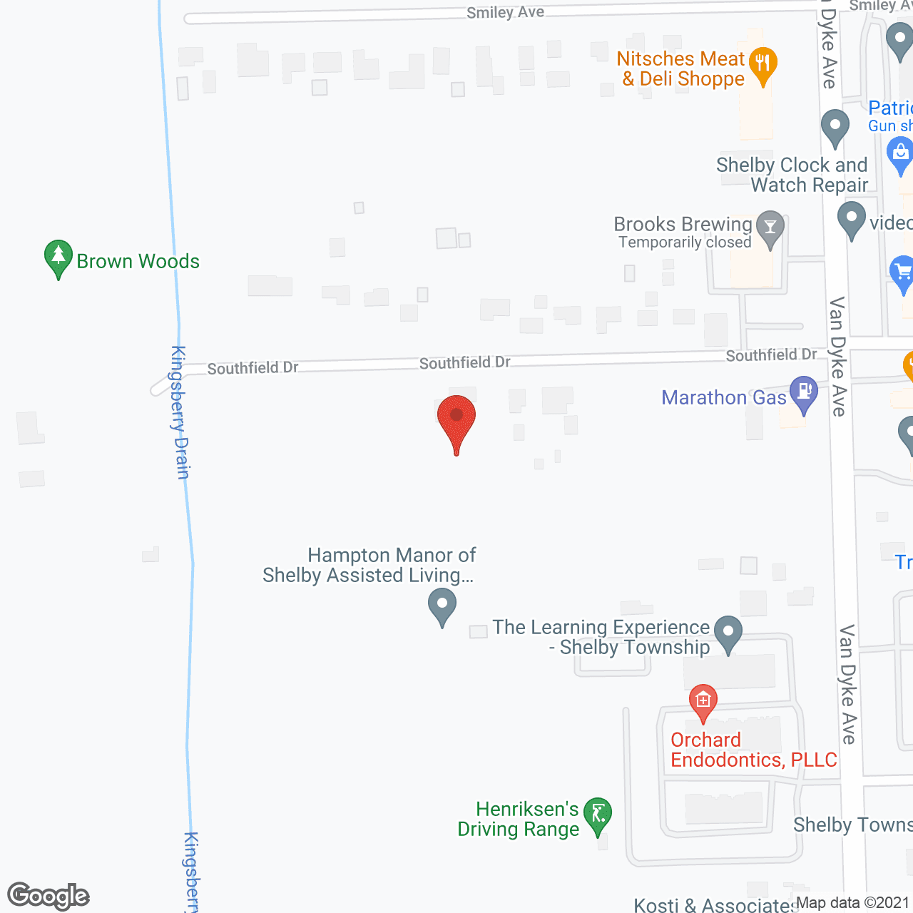Shelby Comfort Care in google map