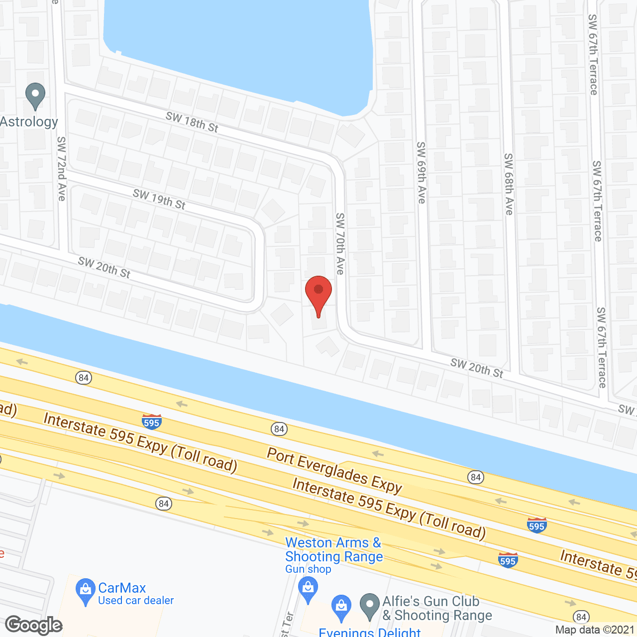 Royal Palm Residence in google map