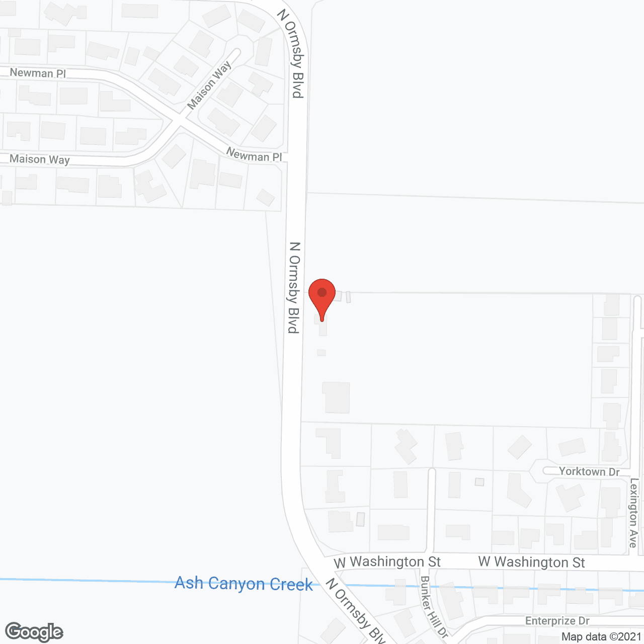 Sierra Basin Memory Care in google map
