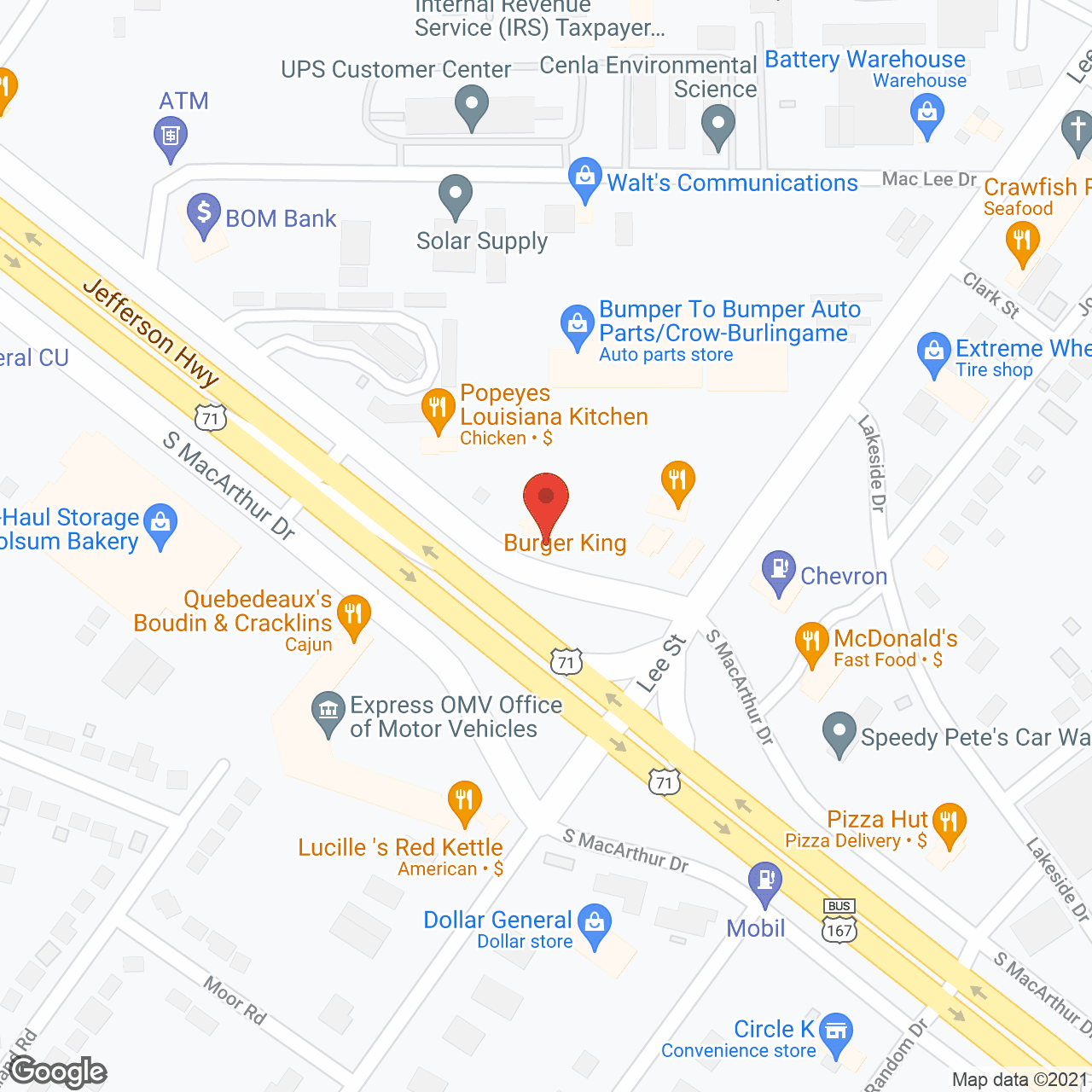 Four Rivers Home Health Of LA in google map