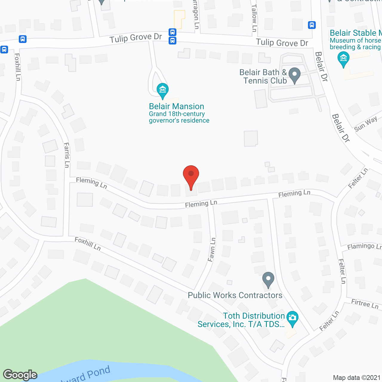 Hope Gardens Assisted Living Facility in google map
