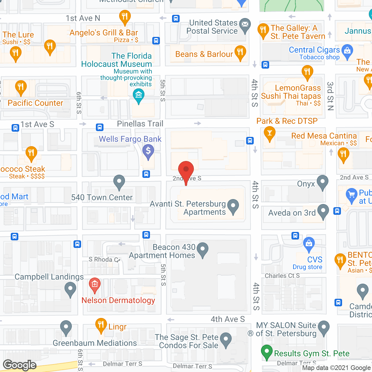 Azalea Manor in google map