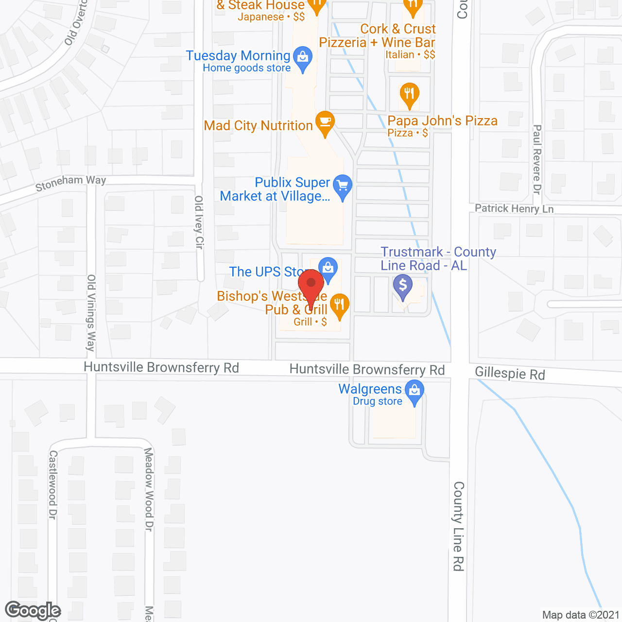 Supportive Living Home Care in google map