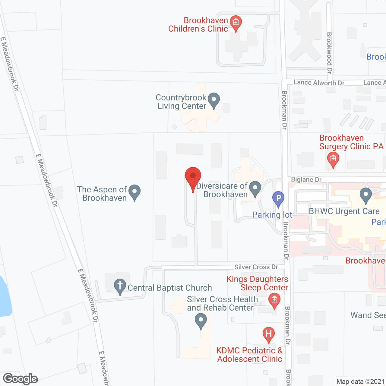 The Aspen of Brookhaven in google map