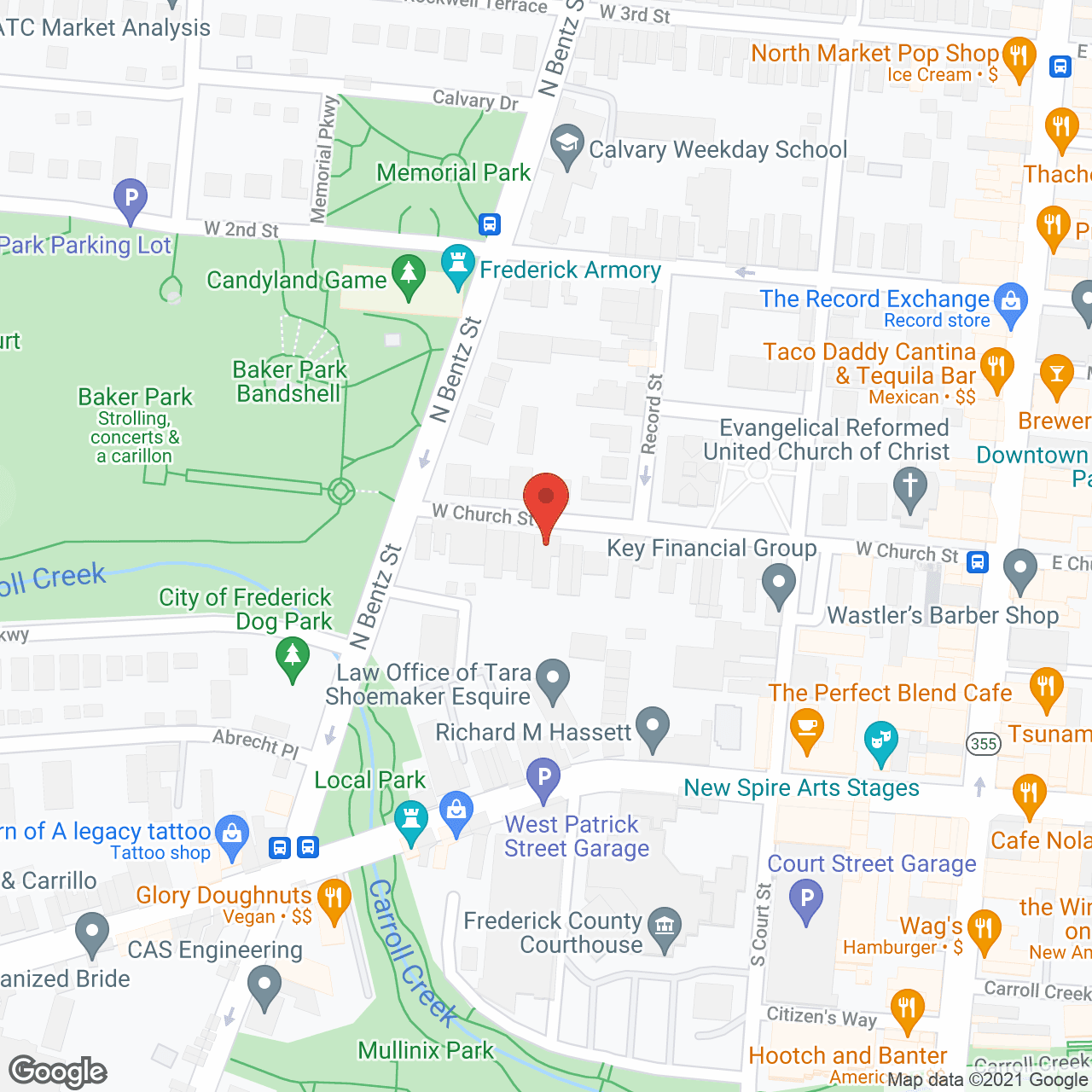 Nightingale in google map