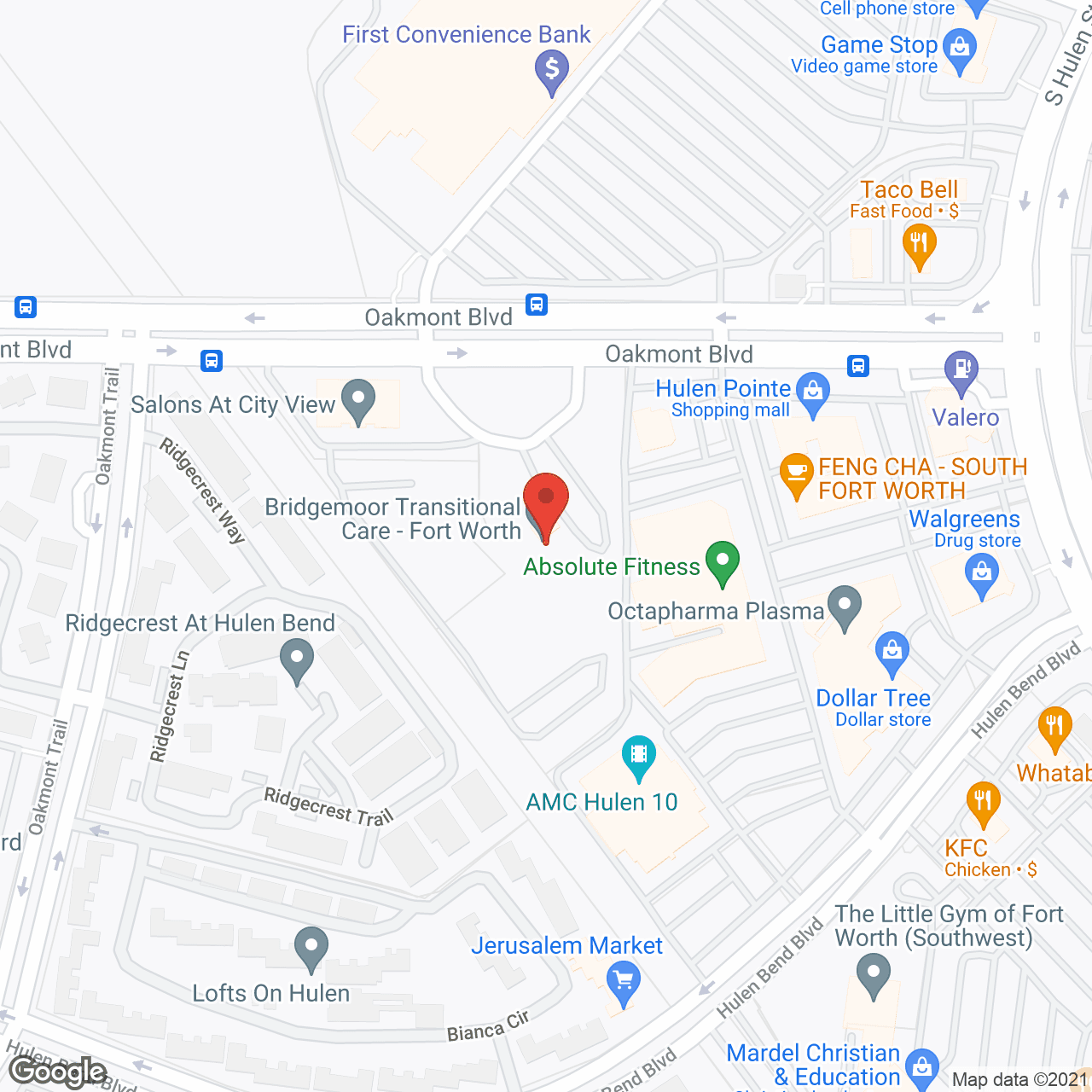Ignite Medical Resort Fort Worth in google map