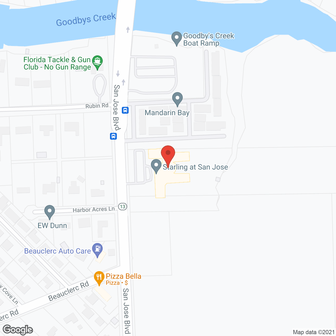 Watercrest of San Jose in google map