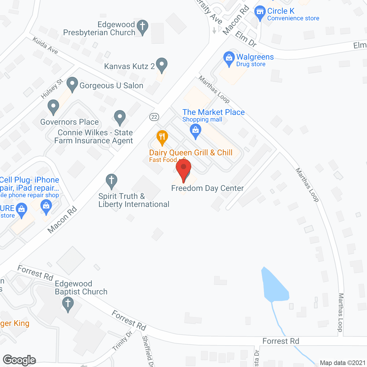 Freedom Day Center, Inc. in google map
