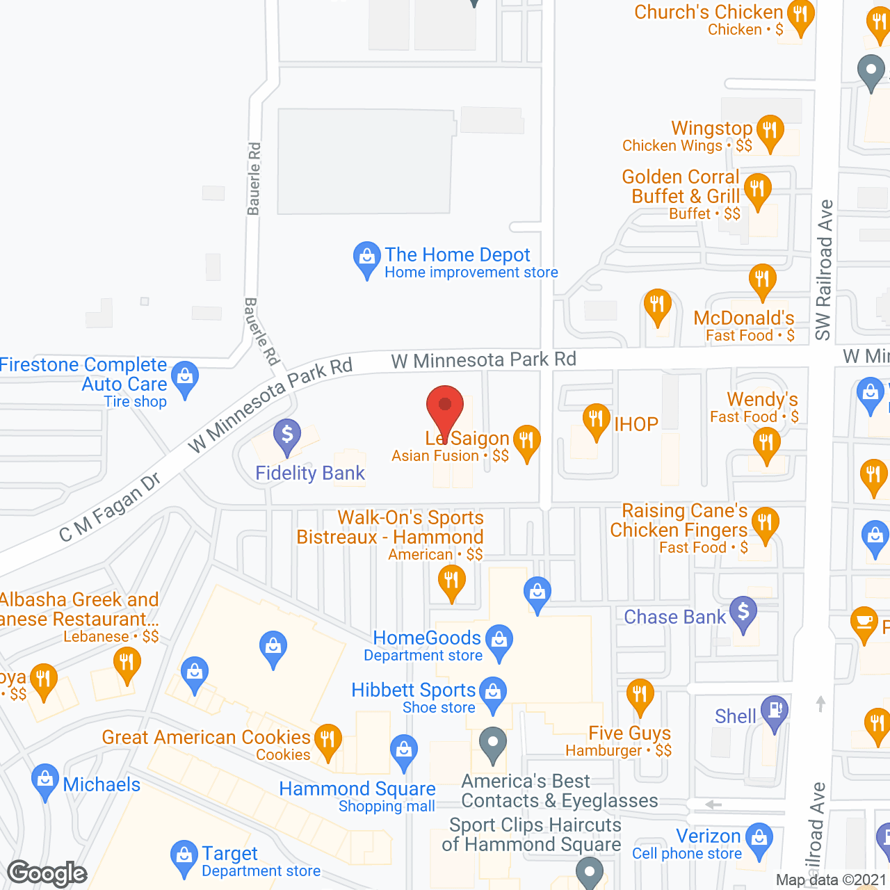 Deaconess Homecare in google map