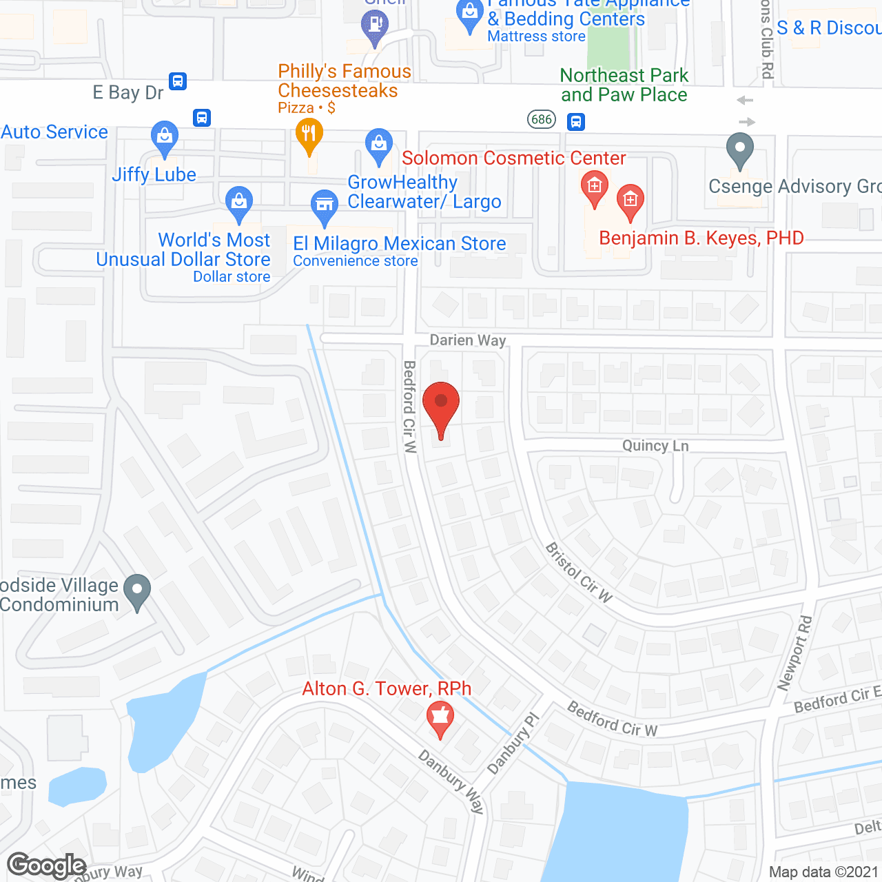 Pinellas Senior Services, LLC in google map