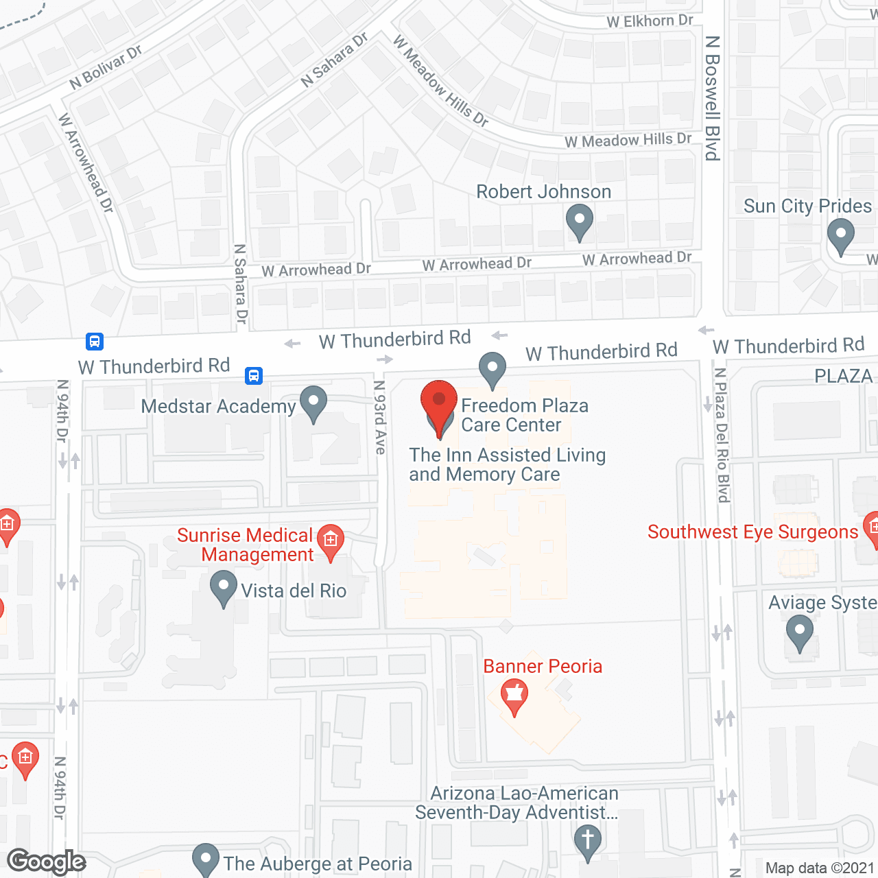 The Inn Assisted Living and Memory Care in google map