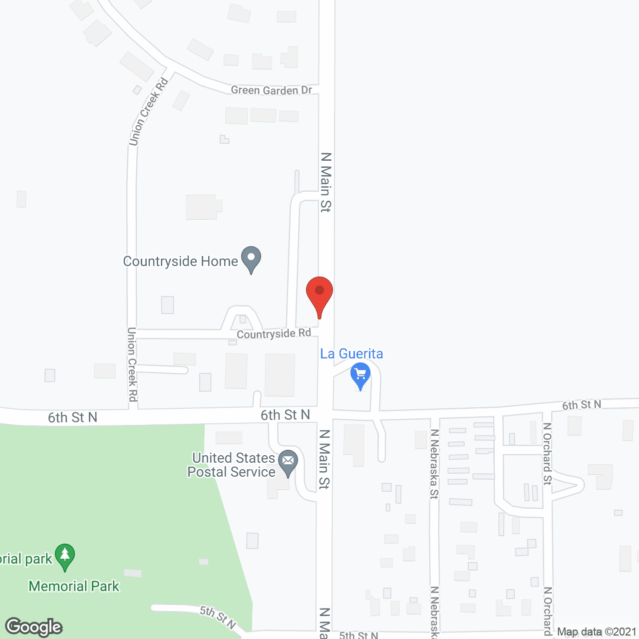 Countryside Home Assisted Living in google map