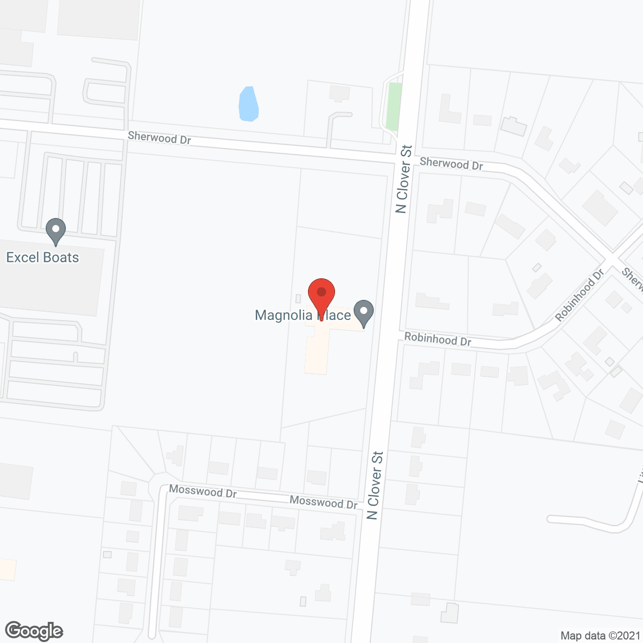Magnolia Place Assisted Living in google map