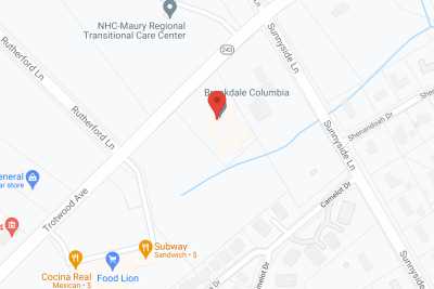 Brookdale Columbia in google map