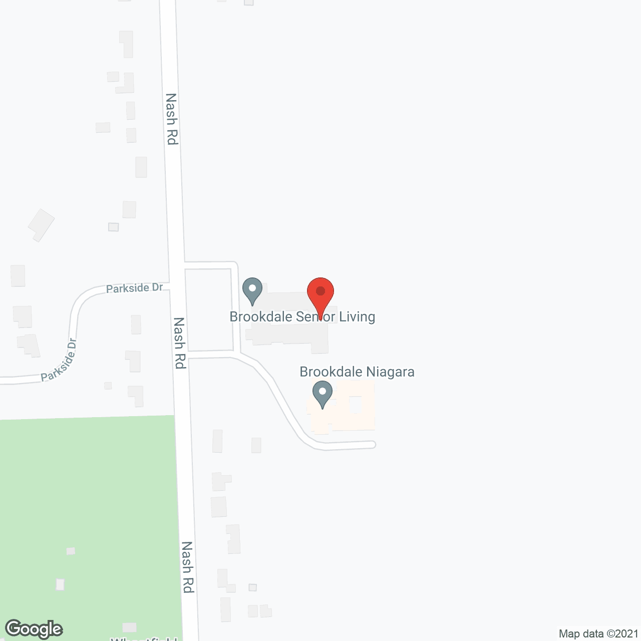 Brookdale Niagara (AL) in google map