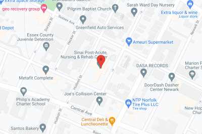 Newark Extended Care Facility in google map