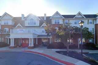street view of Charter Senior Living at Woodholme Crossing