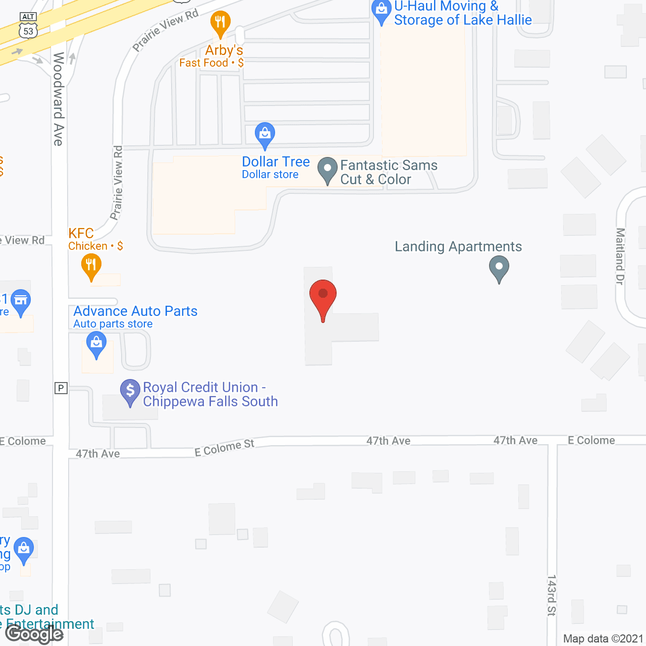 Homestead Village in google map