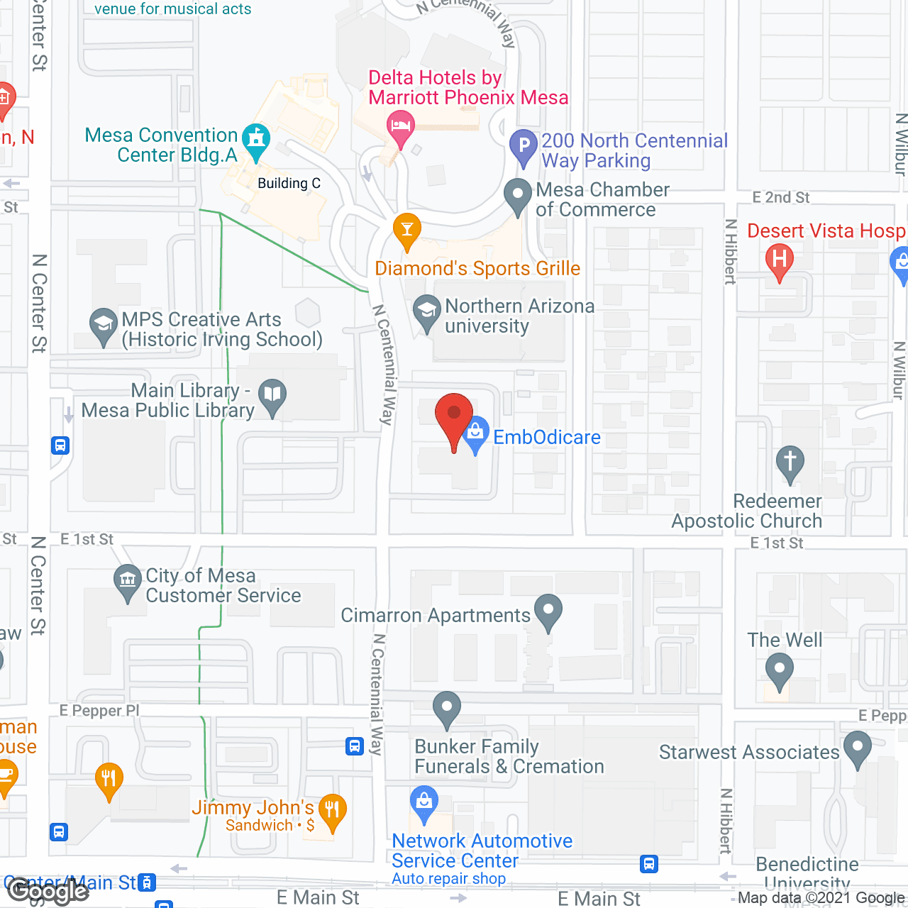 Home Instead Senior Care in google map