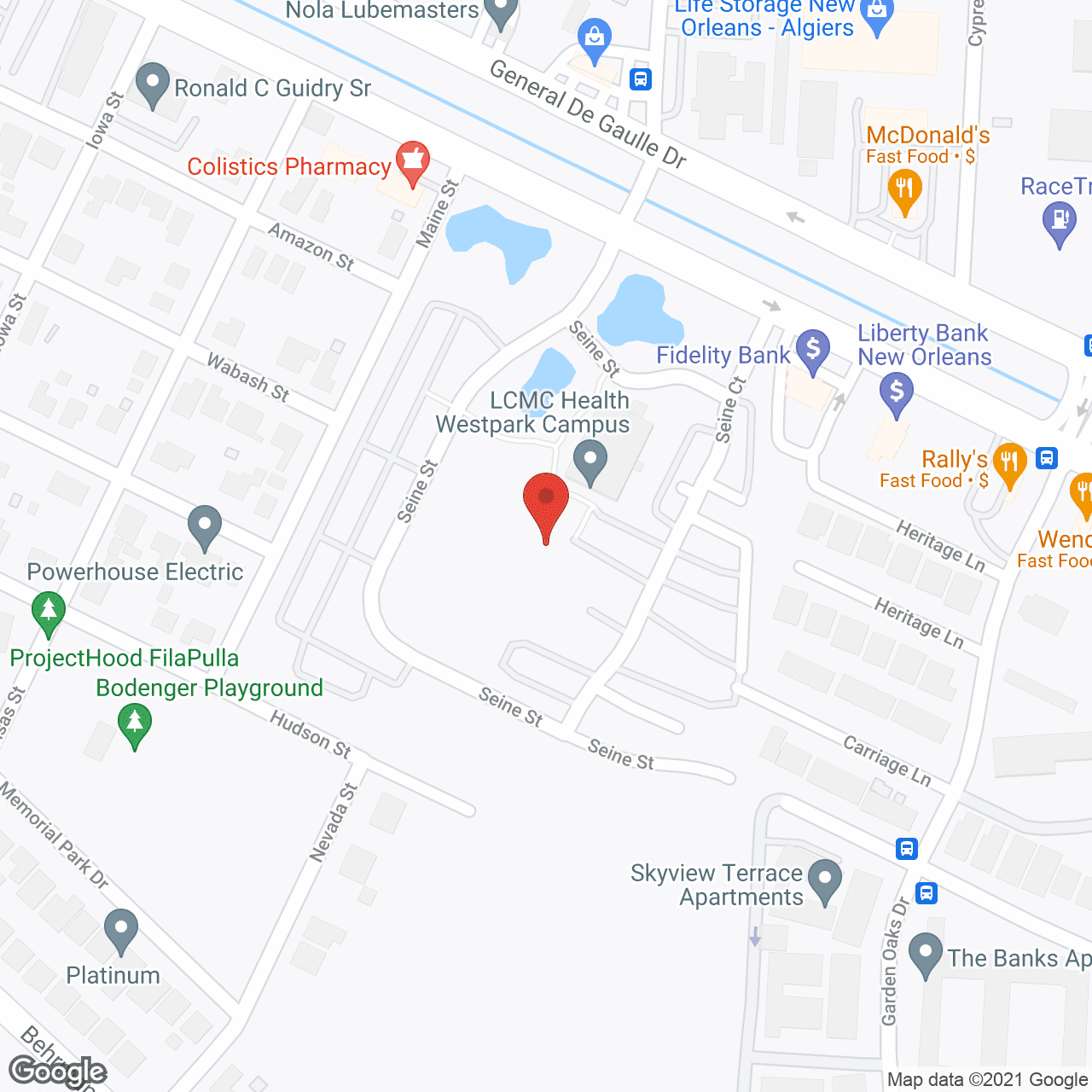 Abide Home Care Svc in google map