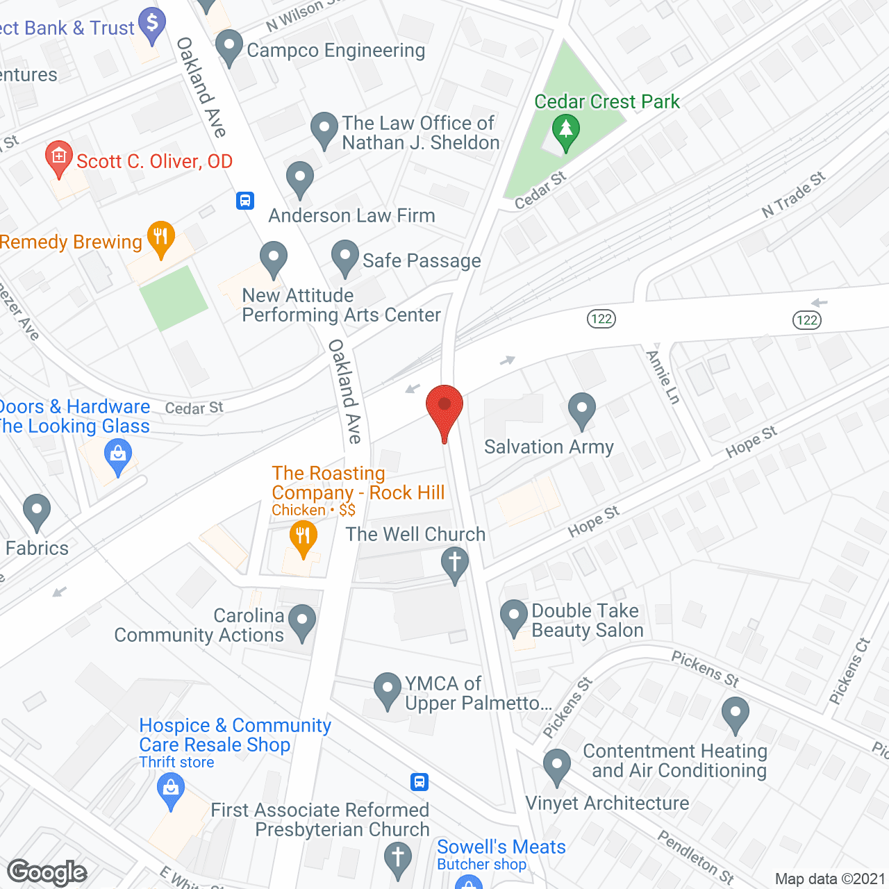 HarborChase of Riverwalk in google map