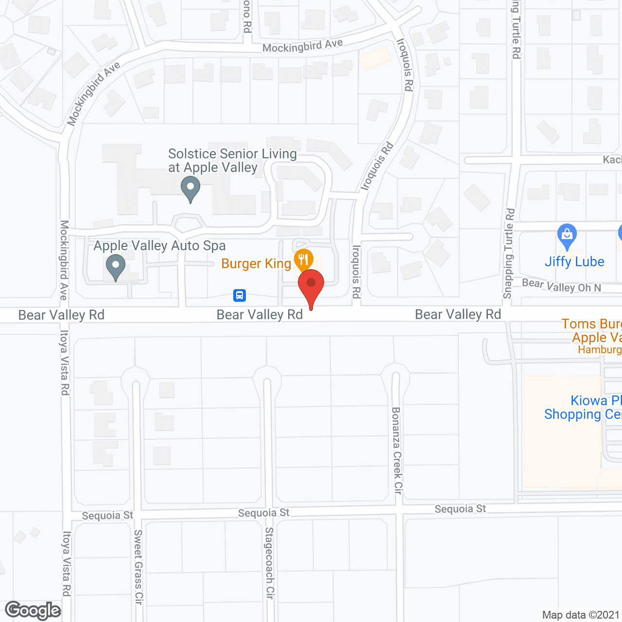 Solstice Senior Living at Apple Valley in google map