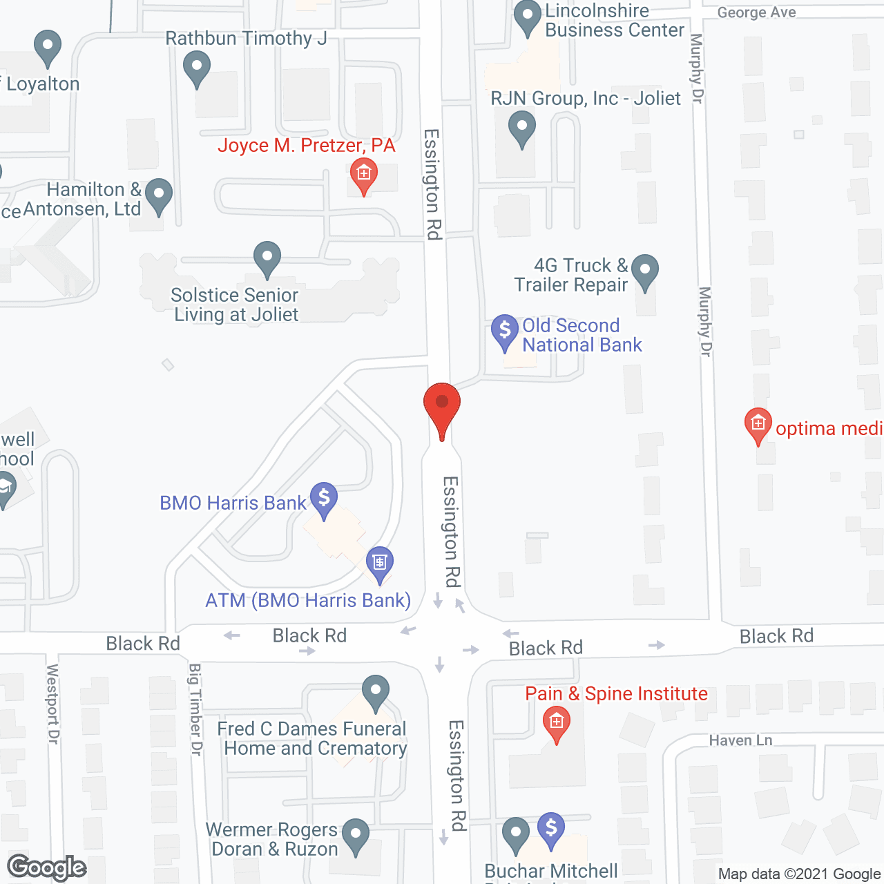 Solstice at Joliet in google map