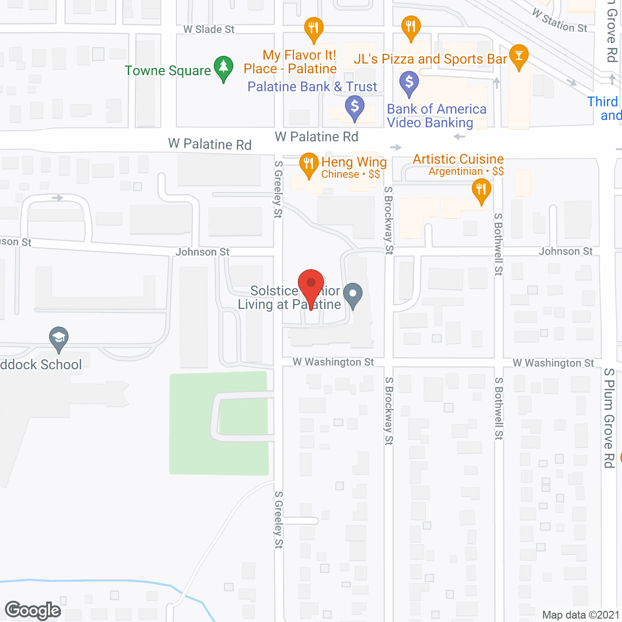 Solstice Senior Living at Palatine in google map